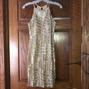 Sequin Hearts Dress Size 3